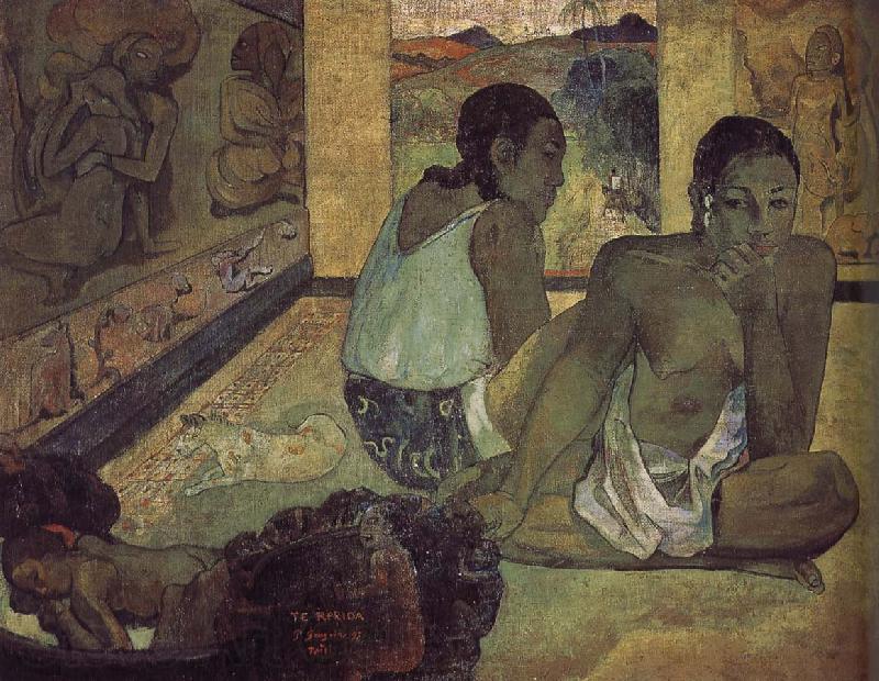 Paul Gauguin Dream France oil painting art